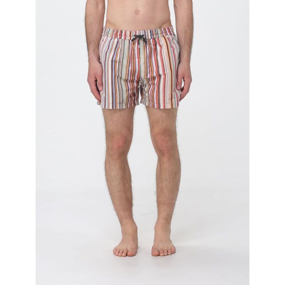 Paul Smith Men Striped Polyester Swimsuit Paul Smith
